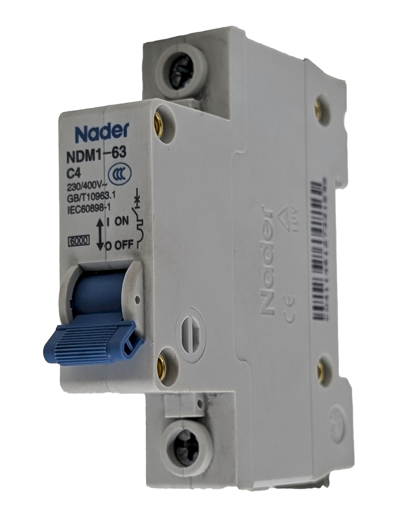 Nader Circuit Breaker NDM1-63 1 Pole 4A